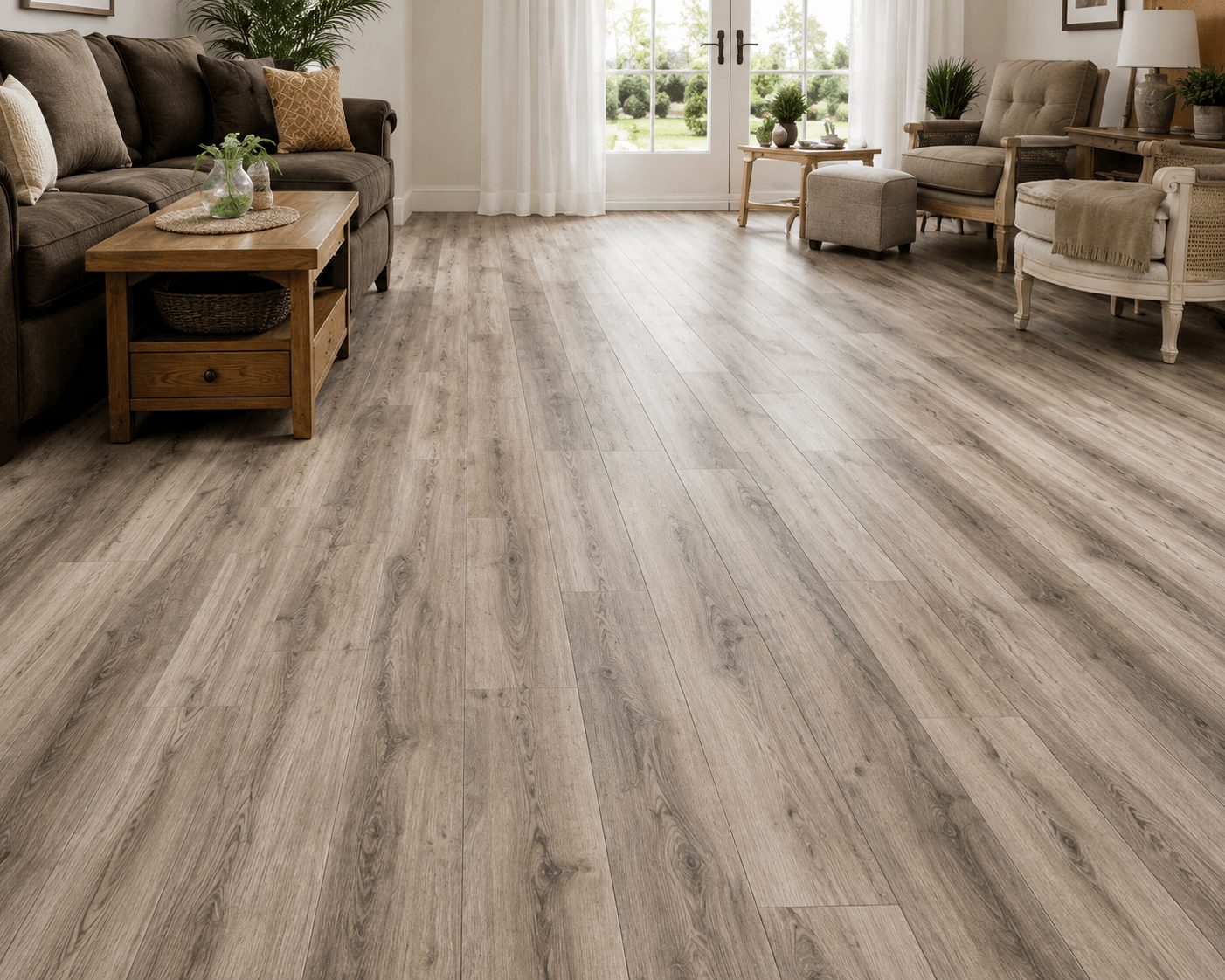 Next floors rustic oak at the Purcell Hope Center — flooring by Floor Pro