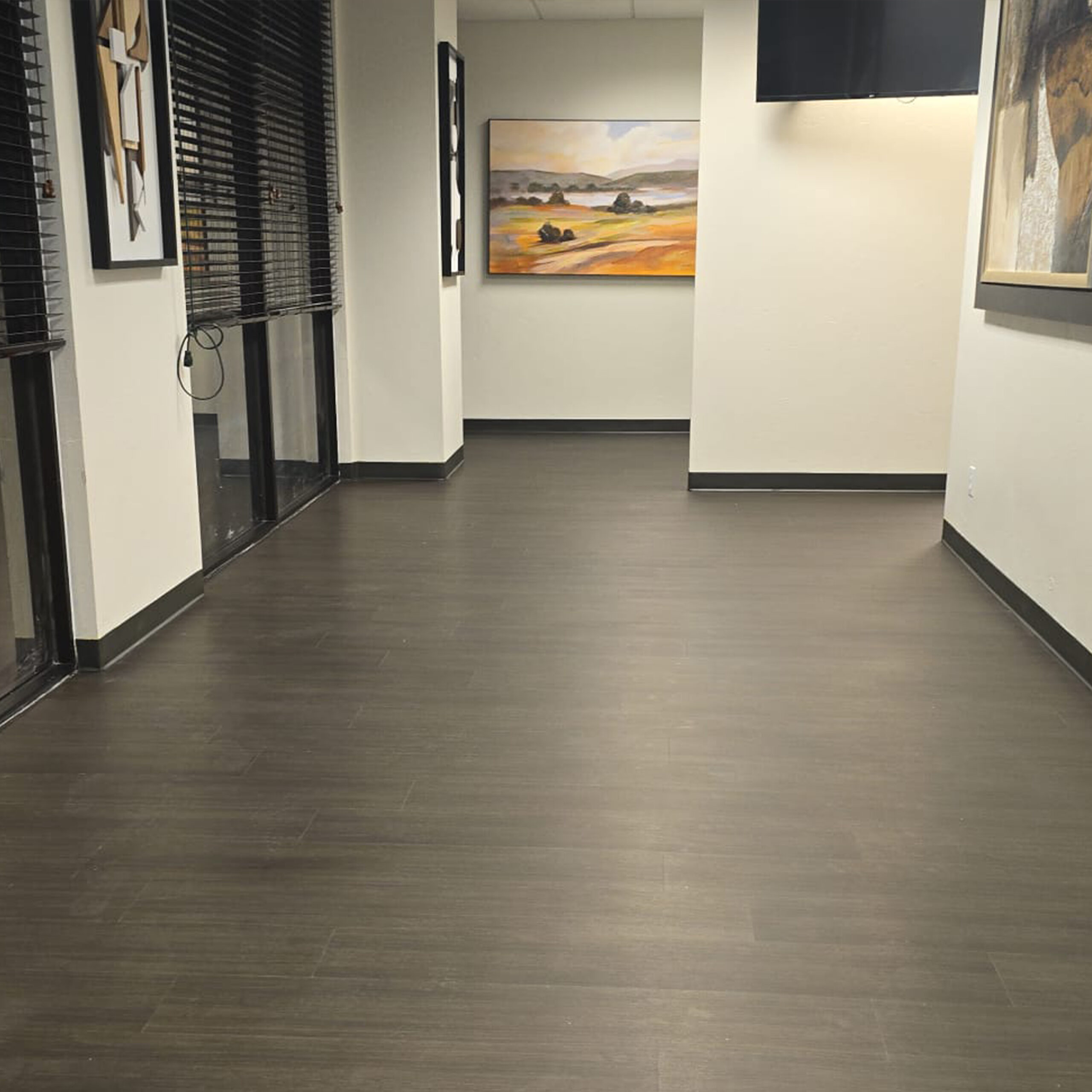 Office LVP Flooring Oklahoma City